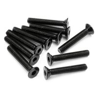 HPI Flat Head Screw M3x18mm (Hex Socket/10pcs) [Z086]