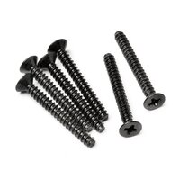 HPI TP. Flat Head Screw M3X25mm (6Pcs) [Z583]