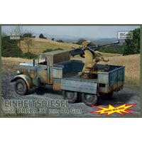 IBG 1/35 EINHEITS DIESEL with 3,7 cm BREDA Plastic Model Kit [35005]