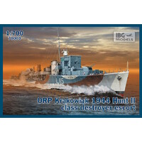 IBG 1/700 ORP Krakowiak 1944 Hunt II class destroyer escort Plastic Model Kit [700-03]