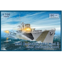 IBG 1/700 HMS Badsworth 1941 Hunt II class destroyer escort Plastic Model Kit [700-04]