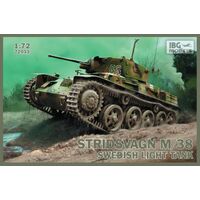 IBG 1/72 Stridsvagn M/38 Swedish light tank Plastic Model Kit [72033]