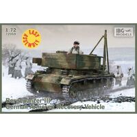 IBG 1/72 Bergepanzer III (EASY ASSEMBLY KIT)  Plastic Model Kit [72059]