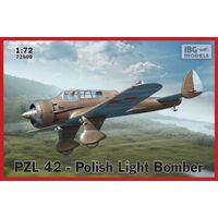 IBG 1/72 PZL 42 Polish Light Bomber Plastic Model Kit [72509]