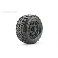 Jetko 1/8 MT 3.8 EX-ROCKFORM/Claw Rim/Black/Medium Soft/Glued/Blted