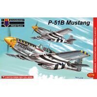 Kovozavody 1/72 P-51B Mustang  Plastic Model Kit