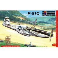 Kovozavody 1/72 P-51C Mustang Plastic Model Kit