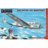 Kovozavody 1/72 NC.701 Martinet Fr,Pol,Swe Plastic Model Kit