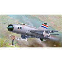 Kovozavody 1/72 MiG-21BIS Croat, Poland, Hungr,Bulg. w.weapons Plastic Model Kit