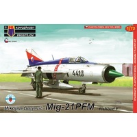 Kovozavody 1/72 MiG-21PFM Fishbed F Plastic Model Kit