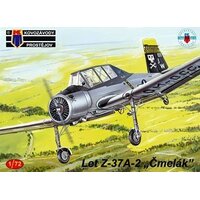 Kovozavody 1/72 Z-37A-2 Cmelak International Plastic Model Kit