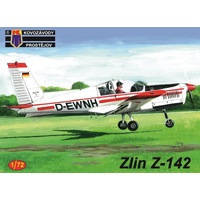 Kovozavody 1/72 Zlin Z-142 civil Plastic Model Kit