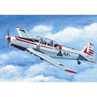 Kovozavody 1/72 Zlin Z-526F Trener Plastic Model Kit