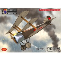 Kovozavody 1/72 Sopwith Triplane "Russian" Plastic Model Kit