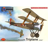 Kovozavody 1/72 Sopwith Triplane "France" Plastic Model Kit