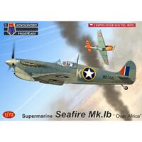 Kovozavody 1/72 Seafire Mk.lb "Over Africa" Plastic Model Kit