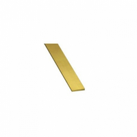 K&S Brass Strip 0.5 x 6 x 300mm (3)