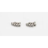 Kyosho Button Screw (Hex/Titanium/M3x8/8pcs)