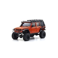 Kyosho MINI-Z 4x4 MX-01 Readyset Jeep Wrangler Unlimited Rubicon w/Wide Trei & Acc. Punk'n Metallic [32528MO]