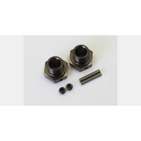 Kyosho Front Wide Wheel Hub (2pcs/Gunmetal/MP9)