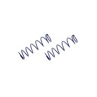 Kyosho Big Shock Spring (Blue/8-1.5/L=88)