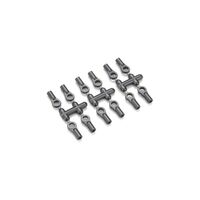 Kyosho Ball End (5.8mm/Black/12pcs) [LA43B]