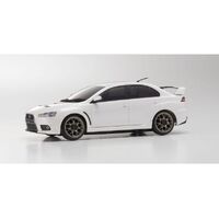 Kyosho ASC MA-020 MITSUBISHI LANCER EVOLUTION X Pearl White