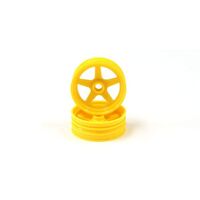 Kyosho FrontWheel(Yellow/2pcs/BEETLE 2014)