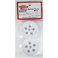 Kyosho Front Wheel (White/2pcs/Tomahawk)