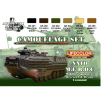 Lifecolor NATO M.E.R.D.C. Acrylic Paint Set