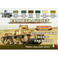 Lifecolor Italian WWII Army Acrylic Paint Set