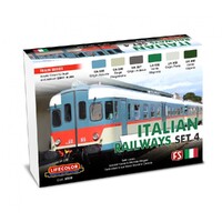 LifeColor Italian Railways Set 4 (22ml x6)