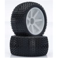 LRP VTEC 1/10 pre-glued tire (2pcs) - S10 Blast TX