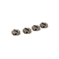 LRP S10 Blast - aluminium wheel-adapter (4pcs)