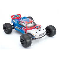 LRP Body Shell Prepainted blue/red HD - S10 Twister TX