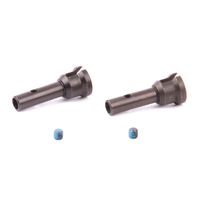 LRP Front Hub Carrier Axle (2pcs) - Rebel BX