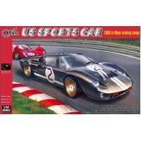 Magnifier 1/12 US Sports Car 1966 Le Mans Winning Coupe Plastic Model Kit [00019]