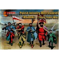 Mars 1/72 POLISH INFANTRY MERCENARIES - HAIDUKI Plastic Model Kit