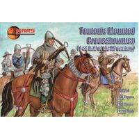 Mars 1/72 Teutonic Mounted Croossbowmen 1-st half of the XV century Plastic Model Kit