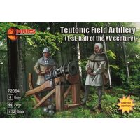 Mars 1/72 Teutonic Field Artillery 1st half XV c Plastic Model Kit