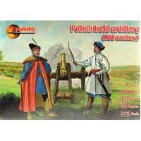 Mars 1/72 Polish field artillery XVII fox - Plastic Model Kit