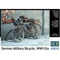 Master Box 1/35 German Military Bicycle, WWII Era Plastic Model Kit