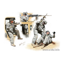 Master Box 1/35 Man Down! US Modern Army, Middle East, Present day Plastic Model Kit