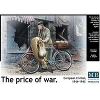 Master Box 1/35 The price of war. European Civilian, 1944-1945 Plastic Model Kit