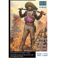 Master Box 1/35 Outlow. Gunslinger series. Kit No. 3. Pedro Melgoza - Bounty Hunter