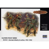 Master Box 1/35 Eastern Front Series. Kit No 1. German Infantry, 1941-1942