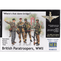 Master Box 1/35 British paratroopers, 1944. Kit 1 Plastic Model Kit