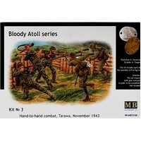 Master Box 1/35 Bloody Atoll series. Kit No 3, Hand-to-hand combat, Tarawa, November 1943