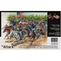 Master Box 1/35 8th Pennsylvania Cav, 89th Regt. Battle of Chancellorsville, 1863