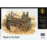 Master Box 1/35 Road to the Rear Plastic Model Kit